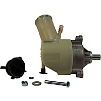 STP-56RM Power Steering Pump - Without Pulley, With Reservoir