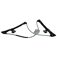 WLR103 Front, Passenger Side Power Window Regulator, Without Motor