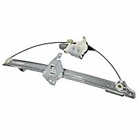 WLRA301 Rear, Driver Side OE Replacement Series Power Window Regulator, With Motor