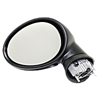 Driver Side Mirror, Power Adjust, Heated, Manual Folding, Paintable, No Signal Light, No Memory, No Puddle Light, No Auto-Dimming, No Blind Spot Feature