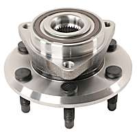513277 Front or Rear, Driver or Passenger Side Wheel Hub, 6 Lugs, With Bearing,, 3.6L, 6Cyl, Problem Solver Series