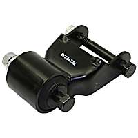 K150384 Leaf Spring Shackles and Hangers - Black, Direct Fit, Sold individually