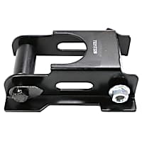 K150413 Leaf Spring Shackles and Hangers - Black, Direct Fit, Sold individually