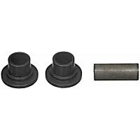 K6225 Problem Solver Series Steering Rack Bushing - Black, Rubber, Direct Fit, Sold individually
