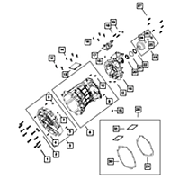 04626591 Direct Fit Transfer Case Plug, Sold Individually