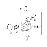 05047264AB Engine Coolant Thermostat Housing Seal