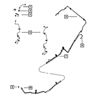 05105682AA Brake Line Junction - Direct Fit