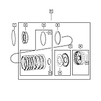 52119568AA Direct Fit Transmission Clutch Friction Plate Kit, Sold Individually