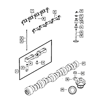 53021721AA Engine Valve Lifter Locking Bar