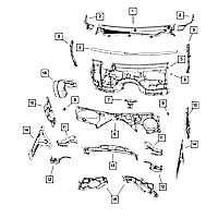 55112907AF Cowl Hood