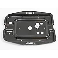 55174728AB Battery Tray - Black, Aluminum, Direct Fit, Sold individually