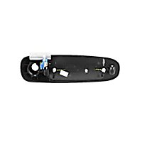 55275949AC Front, Driver Side Black Exterior Door Handle, With Door Lock Hole, OE Replacement Series