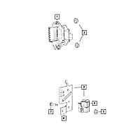 56029469AA Direct Fit Electronic Stability System Control Module, Sold Individually