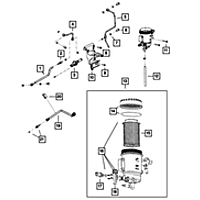 68005231AA Direct Fit Fuel Line Connector