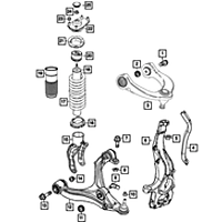 68029522AC Shock and Strut Boot - Direct Fit