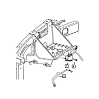 68065789AB Direct Fit Engine Air Intake Heater Relay Connector, Sold Individually