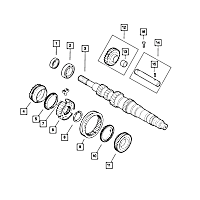 68136787AA Direct Fit Manual Transmission Blocking Ring, Sold Individually