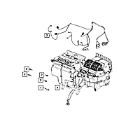 68163781AA Ambient Temperature Sensor - Sold Individually