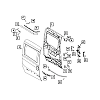 68266278AA Dash Cover