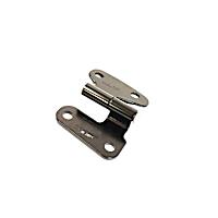 68284987AB Windshield Hinges - Black, Steel, Direct Fit, Sold individually