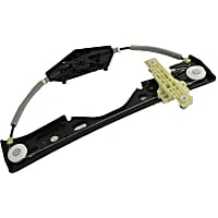68292132AA Rear, Passenger Side Power Window Regulator, Without Motor