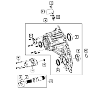 68402294AA Transfer Case Output Shaft Seal