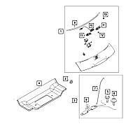 68442614AA Liftgate Release Switch