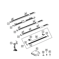 68461581AA Driver Side Running Board Motor