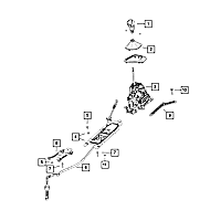 6MZ68PR3AB Transfer Case Shift Boot