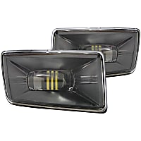 LF90 Front, Driver and Passenger Side LED Fog Light, With bulb(s), XB LED Series