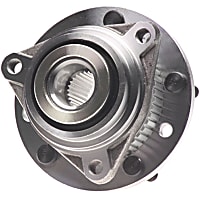 WH513061 Front, Driver or Passenger Side Wheel Hub, With Bearing,, Quality-Built OE Replacement