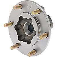WH513165 Front, Driver or Passenger Side Wheel Hub, 6 Lugs, With Bearing,, Quality-Built Wheel Hub