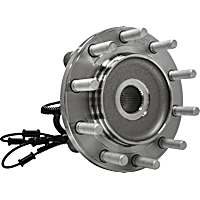 WH515102 Front, Driver or Passenger Side Wheel Hub, With Bearing,, Quality-Built Wheel Hub