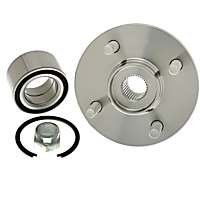 WH518514 Front, Driver or Passenger Side Wheel Hub, With Bearing,, Quality-Built OE Replacement