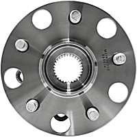 WH590514 Rear, Driver or Passenger Side Wheel Hub, With Bearing,, Quality-Built Wheel Hub
