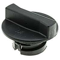 MO147 Oil Filler Cap - Black, Plastic and Rubber, Direct Fit, Sold individually