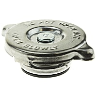 T13 Radiator Cap - Stainless steel and rubber, Sold individually