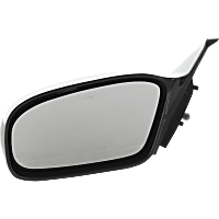 Driver Side Mirror, Power, Non-Folding, Non-Heated, Paintable, No Signal Light, No Memory, No Puddle Light, No Auto-Dimming, No Blind Spot Feature