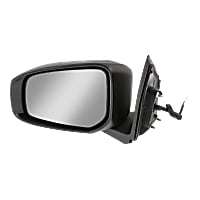 Driver Side Mirror, Power, Manual Folding, Non-Heated, Paintable, Without Signal Light, Without memory, Without Puddle Light, Without Auto-Dimming, Without Blind Spot Feature
