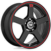 MR11656531740 Aluminum Black Wheel, 15 in. X 6.5 in., 5 x 4.5 in. Bolt Pattern
