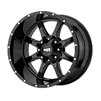 MO970680803A00 Aluminum Black Wheel, 16 in. X 8 in., 8 x 6.5 in. Bolt Pattern