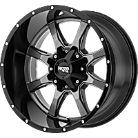 MO97089035418 Aluminum Gray Wheel, 18 in. X 9 in., 5 x 5 in. / 5 x 5.5 in. Bolt Pattern