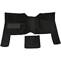 293S-231601 Carpet Kit, Black, Nylon Loop pile