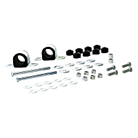 REV003.0026 Front Sway Bar Kit, Steel, 35 mm, Non-adjustable, Powdercoated red