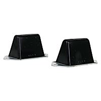 REV218.0018 Rear Bump Stop - Black, Polyurethane, Direct Fit, Set of 2