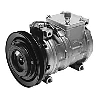 471-0106 A/C Compressor, With Clutch, 1-Groove Pulley