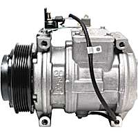 471-1230 A/C Compressor, With Clutch, 6-Groove Pulley