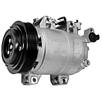 471-5005 A/C Compressor, With Clutch, 6-Groove Pulley, 4, 2.5
