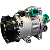 471-6036 A/C Compressor Sold individually With Clutch, 6-Groove Pulley
