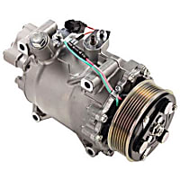 471-7056 A/C Compressor, With Clutch, 7-Groove Pulley